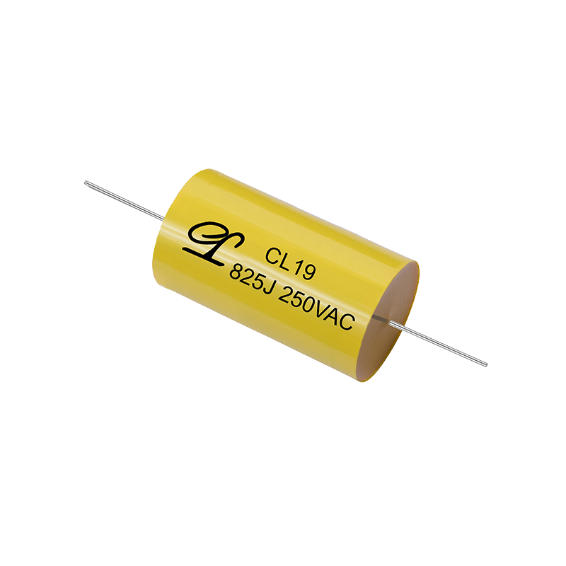 Capacitor de filme de poliéster metalizado CL19 (tipo chumbo axial)