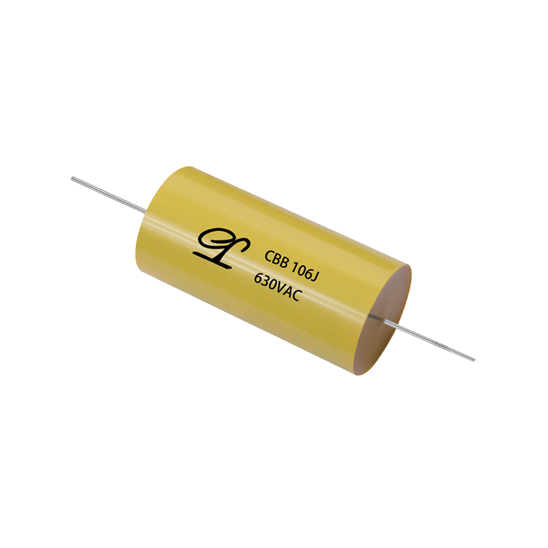 Capacitor de filme de polipropileno metalizado CBB19 (tipo condutor axial)